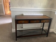 Oak vintage console for sale  NEWPORT