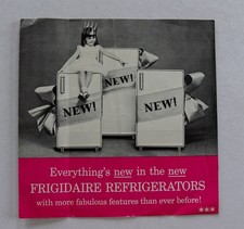 Refrigeradores Frigidaire, folheto vintage, 1964 comprar usado  Enviando para Brazil