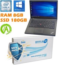 Computador portátil notebook Lenovo T440 I5 14 "8GB 180GB Batt novo sabor comprar usado  Enviando para Brazil