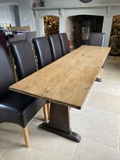 7ft oak refectory for sale  RUTHIN