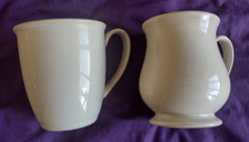 Denby linen mugs for sale  BRIDPORT