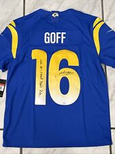 Jared goff signed for sale  Naples