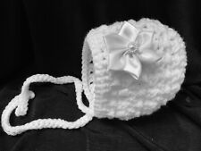 White crocheted vintage for sale  SUNDERLAND