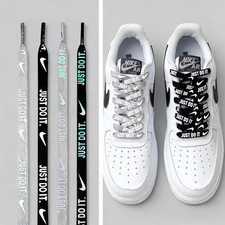 Flat reflective shoelaces for sale  WORCESTER