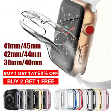 Capa protetora completa 38/40/42/44/41/45 mm para Apple Watch 2/3/4/SE/5/6/7 comprar usado  Enviando para Brazil