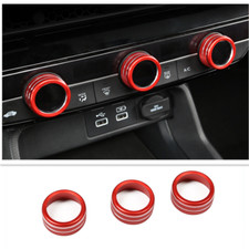 Console botão de ajuste de ar condicionado tampa vermelha acabamento para Honda Civic 2022 2023 comprar usado  Enviando para Brazil