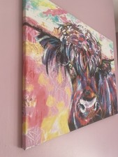 Highland cow wall for sale  CASTLEDERG
