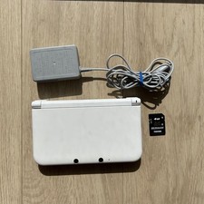 Console de jogos Nintendo 3DS XL VERMELHO-001 branco redefinição testada com carregador e memória #11 comprar usado  Enviando para Brazil