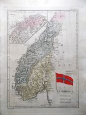 Mappa antica originale usato  Enna