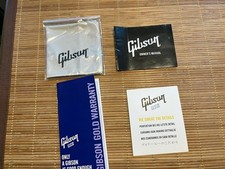 Gibson Manual Pano Garantia Lista de Verificação Estojo Candy Les Paul SG Explorer Flying V comprar usado  Enviando para Brazil