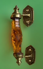 Vintage brass amber for sale  Ellerbe