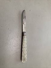 Couteau ancien argent d'occasion  Brignoles