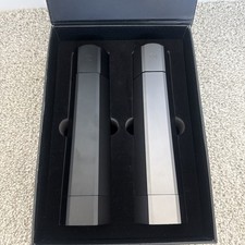 Conjunto de moinho de pimenta salgada HexClad com moedores profissionais ajustáveis recarregáveis, usado comprar usado Conjunto de moinho de pimenta salgada HexClad com moedores profissionais ajustáveis recarregáveis, usado comprar usado  Enviando para Brazil