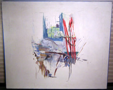 Original expressionist interio for sale  Huguenot