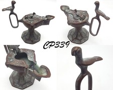 Antiga lâmpada a óleo seljúcida islâmica persa medieval bronze por volta de 12º #CP339 comprar usado  Enviando para Brazil