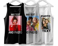 Regata de imagem personalizada academia esportiva camiseta texto personalizado foto colete para homens mulheres comprar usado  Enviando para Brazil