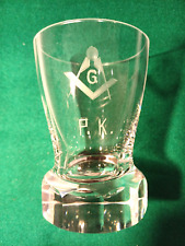 Masonic firing glass. for sale  PETERBOROUGH