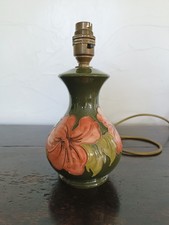 Vintage moorcroft lamp for sale  LLANDYSUL