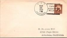 GOLDPATH: CAPA NAVAL DOS EUA 1936 BOTO DOS EUA, CURAÇAO, D.W.L. CV803_P28 comprar usado  Enviando para Brazil