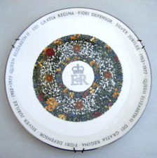 Silver jubilee plate for sale  TELFORD