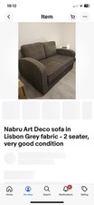 Nabru sofa seater for sale  WOKING