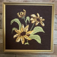 Vintage needlepoint art for sale  Atascadero