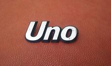FIAT "UNO" MONOGRAMME LOGO EMBLÈME ARRIÈRE*/REAR BADGE EMBLEM CUSTODES SIGLES comprar usado  Enviando para Brazil