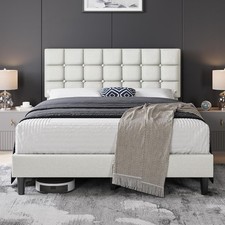 Yaheetech upholstered bed for sale  New York