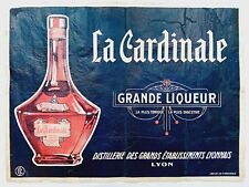 Ancienne affiche liqueur d'occasion  France