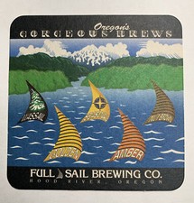 Coaster de cerveja artesanal cerveja vela completa, Hood River, Oregon comprar usado  Enviando para Brazil