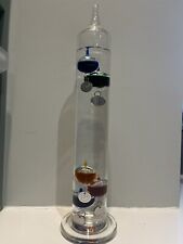 Galileo thermometers glass for sale  TEDDINGTON