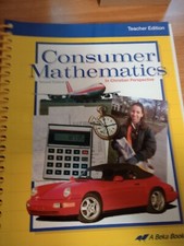 Abeka consumer mathematics for sale  Edinburg