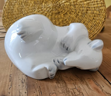Ours polaire porcelaine d'occasion  Thenon