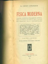 Fisica moderna castelfranchi usato  Italia