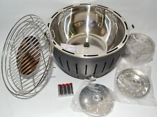 LOTUSGRILL CHURRASQUEIRA PORTÁTIL COMPACTA SEM FUMAÇA CHAPA DE MESA CORPO ANTRACITE NOVA, usado comprar usado  Enviando para Brazil