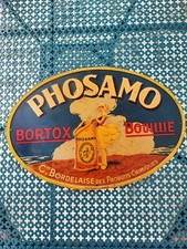 Ancienne tôle publicitaire d'occasion  Verrières