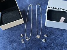 Pandora necklace earring for sale  BRISTOL