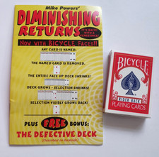 Diminishing returns defective for sale  EASTLEIGH