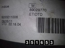 2012 DACIA LOGAN FAROL DIANTEIRO (LHD) DEFEITO LATERAL DIREITO 8200211006, usado comprar usado  Enviando para Brazil