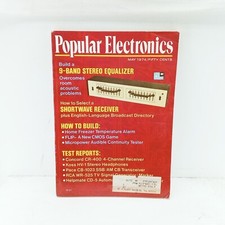 Vintage Popular Electronics Magazine May 1974 DIY 9 Band Stereo Equalizer comprar usado Vintage Popular Electronics Magazine May 1974 DIY 9 Band Stereo Equalizer comprar usado  Enviando para Brazil