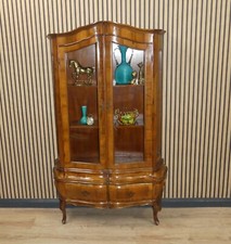 Aufsatzvitrine barockstil nuss gebraucht kaufen  Wilhelmshaven