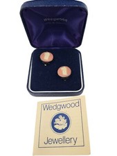 Wedgwood clip earrings for sale  DARTFORD