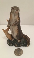 Animal figurine otter for sale  LEAMINGTON SPA