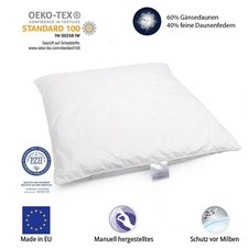 Daunenkissen luxe kopfkissen gebraucht kaufen  Bautzen-Umland I