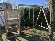 Schaukelgerüst kletterturm gebraucht kaufen  Wedel