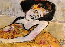 Belle peinture femme d'occasion  Saint-Félix-Lauragais