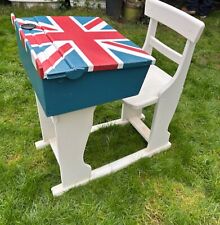Vintage school desk for sale  BANSTEAD