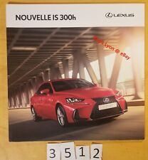 Lexus 300h prospectus d'occasion  Meyzieu