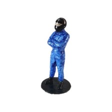 Figur rennfahrer blau gebraucht kaufen  Zittau