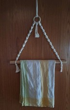 Handmade macrame handtuchhalte gebraucht kaufen  Wildeshausen
